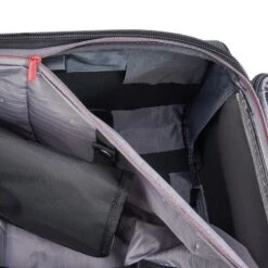 Delsey Paris Valise Souple Helium DLX Extensible 71 Cm Noir 9 Delsey Paris Valise Souple Helium DLX Extensible 71 Cm Noir -Delsey valise souple helium dlx extensible 71 cm noir 4