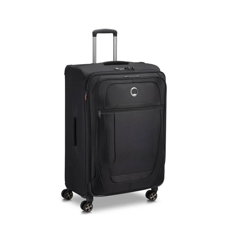 Delsey Paris Valise Souple Helium DLX Extensible 77,5 Cm Noir 2 Delsey Paris Valise Souple Helium DLX Extensible 77,5 Cm Noir – Image 2