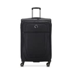 Delsey Paris Valise Souple Helium DLX Extensible 77,5 Cm Noir