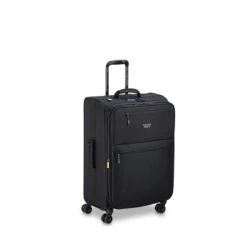 Delsey -Delsey valise souple maubert 20 69 cm noir 1