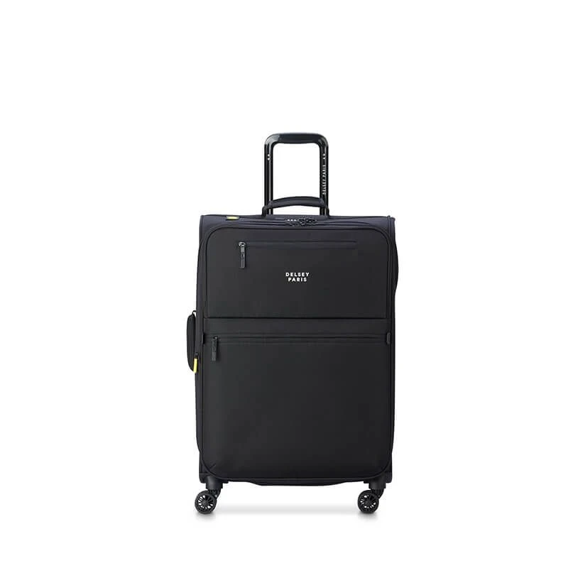 Delsey Paris Valise Souple Maubert 2.0 69 Cm Noir 1 Delsey Paris Valise Souple Maubert 2.0 69 Cm Noir