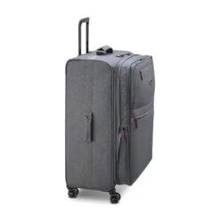Delsey Paris Valise Souple Maubert 2.0 79 Cm Anthracite -Delsey valise souple maubert 20 79 cm anthracite 2