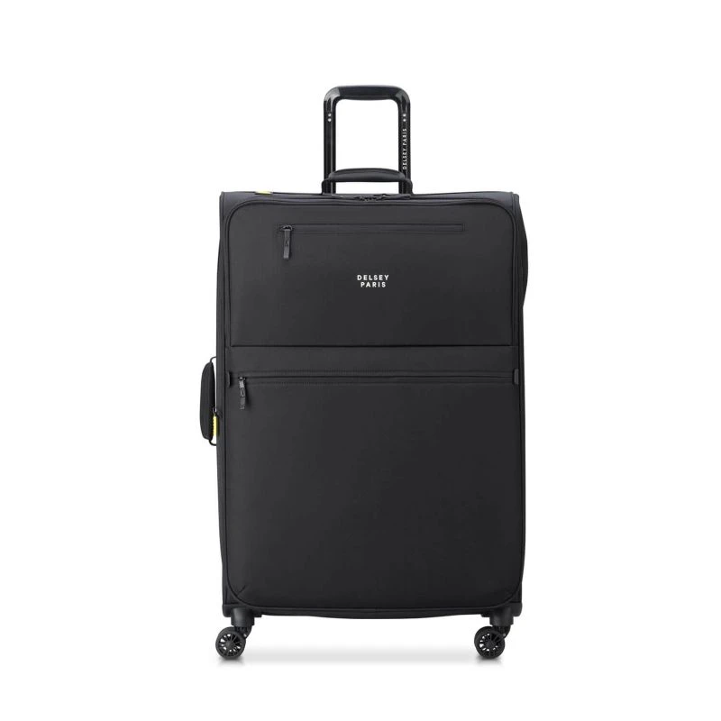 Delsey Paris Valise Souple Maubert 2.0 79 Cm Noir 1 Delsey Paris Valise Souple Maubert 2.0 79 Cm Noir