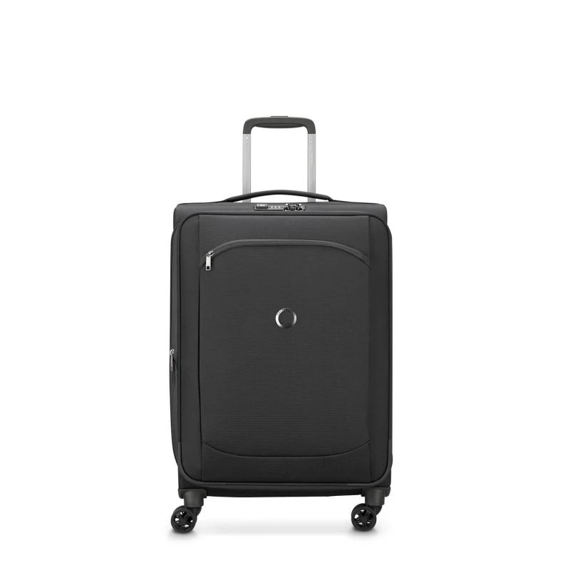 Delsey Paris Valise Souple Montmartre Air 2.0 Extensible En RPET 68 Cm Noir 1 Delsey Paris Valise Souple Montmartre Air 2.0 Extensible En RPET 68 Cm Noir