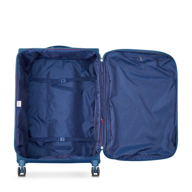 Delsey Paris Valise Souple Montmartre Air 2.0 Extensible En RPET 77.5 Cm Bleu 2 Delsey Paris Valise Souple Montmartre Air 2.0 Extensible En RPET 77.5 Cm Bleu – Image 2
