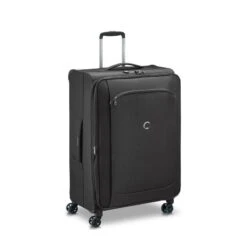 Delsey Paris Valise Souple Montmartre Air 2.0 Extensible En RPET 77.5 Cm Noir -Delsey valise souple montmartre air 20 extensible en rpet 775 cm noir 2
