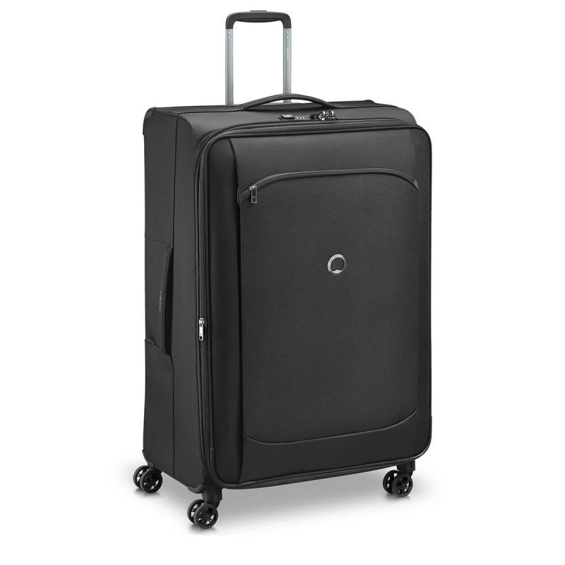 Delsey Paris Valise Souple Montmartre Air 2.0 Extensible En RPET 83 Cm Noir 3 Delsey Paris Valise Souple Montmartre Air 2.0 Extensible En RPET 83 Cm Noir – Image 3