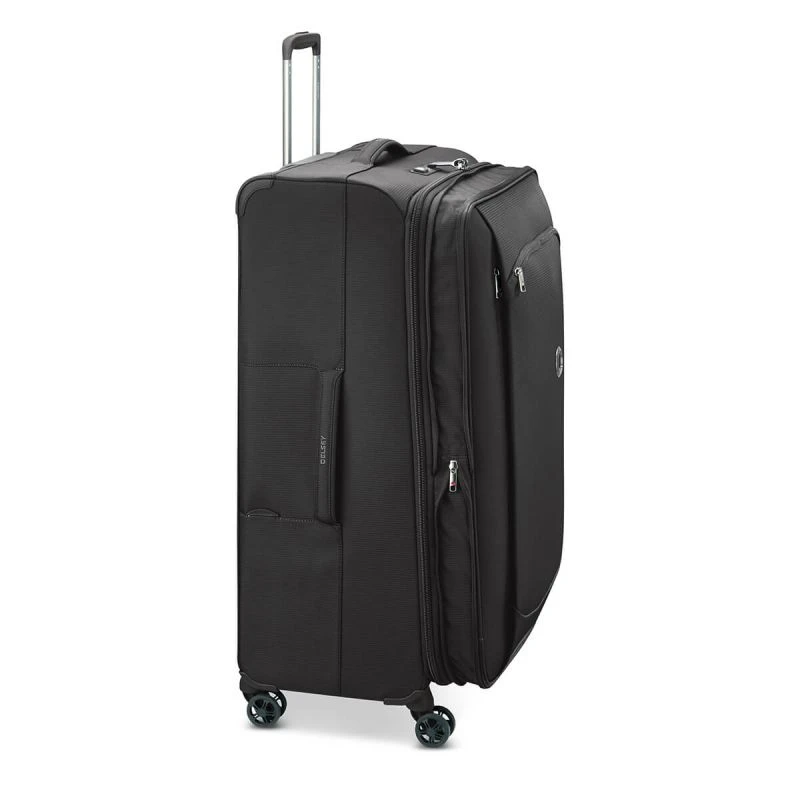 Delsey Paris Valise Souple Montmartre Air 2.0 Extensible En RPET 83 Cm Noir 4 Delsey Paris Valise Souple Montmartre Air 2.0 Extensible En RPET 83 Cm Noir – Image 4
