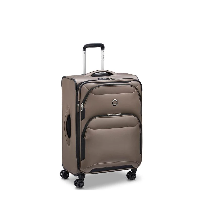 Delsey Paris Valise Souple Sky Max 2.0 Extensible 68.5 Cm Beige 2 Delsey Paris Valise Souple Sky Max 2.0 Extensible 68.5 Cm Beige – Image 2