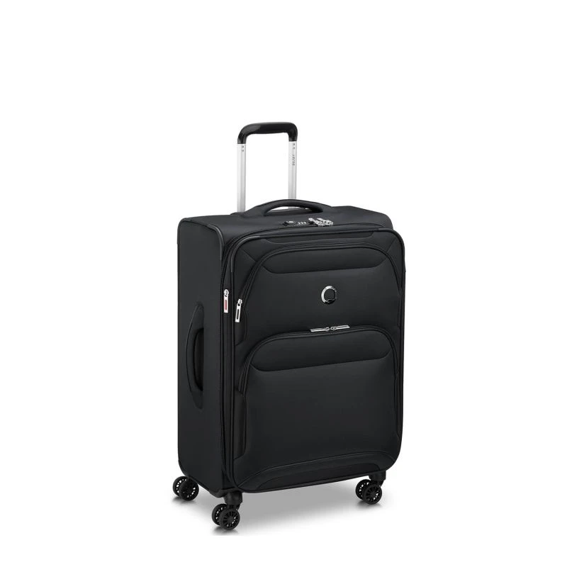 Delsey Paris Valise Souple Sky Max 2.0 Extensible 68.5 Cm Noir 2 Delsey Paris Valise Souple Sky Max 2.0 Extensible 68.5 Cm Noir – Image 2