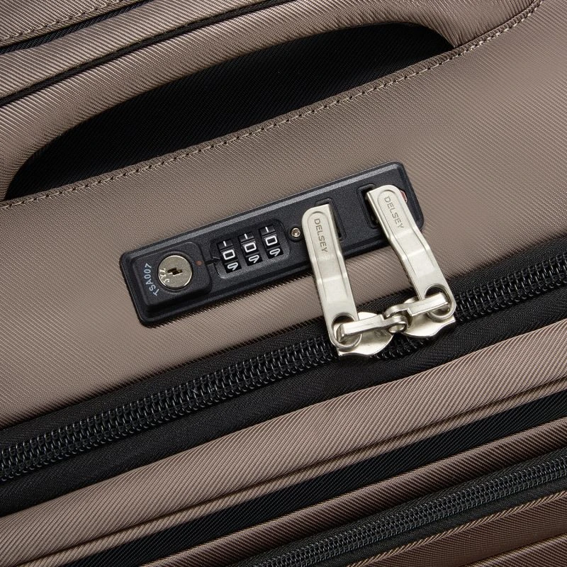 Delsey Paris Valise Souple Sky Max 2.0 Extensible 79 Cm Beige 4 Delsey Paris Valise Souple Sky Max 2.0 Extensible 79 Cm Beige – Image 4