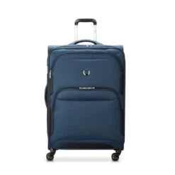 Delsey Paris Valise Souple Sky Max 2.0 Extensible 79 Cm Bleu