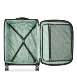 Delsey Paris Valise Souple Sky Max 2.0 Extensible 79 Cm Noir -Delsey valise souple sky max 20 extensible 79 cm noir 2