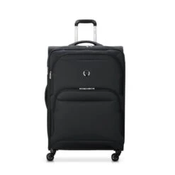 Delsey Paris Valise Souple Sky Max 2.0 Extensible 79 Cm Noir