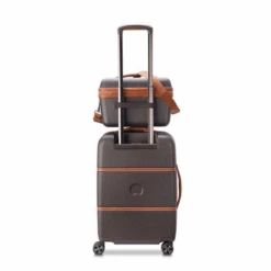 Delsey Paris Vanity Rigide Châtelet Air 2.0 32 Cm Chocolat -Delsey vanity rigide chatelet air 20 32 cm chocolat 5